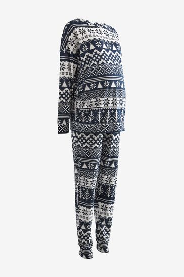 Womens fairisle pyjamas sales
