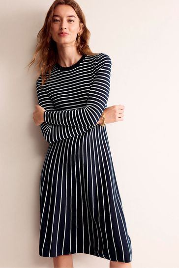 Buy Boden Maria Knitted Midi Dress from Next Luxembourg