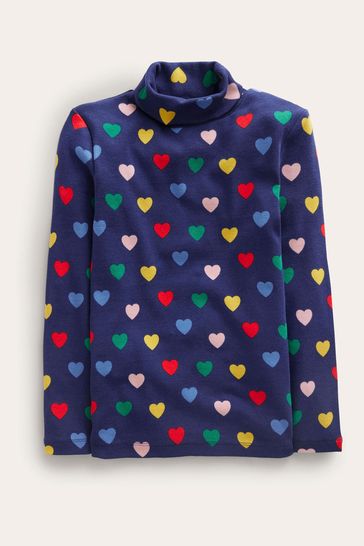 Blue and pink sales polka dot sweater