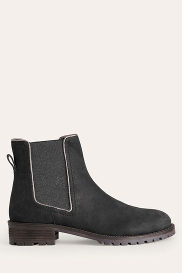 Buy Boden Black Freya Suede Chelsea Boots from Next USA