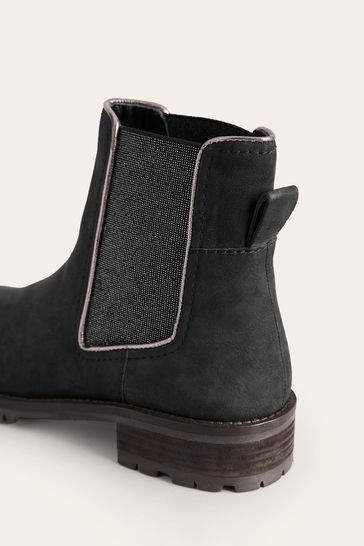 Boden black clearance suede boots