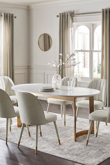 Light oak shop extending table