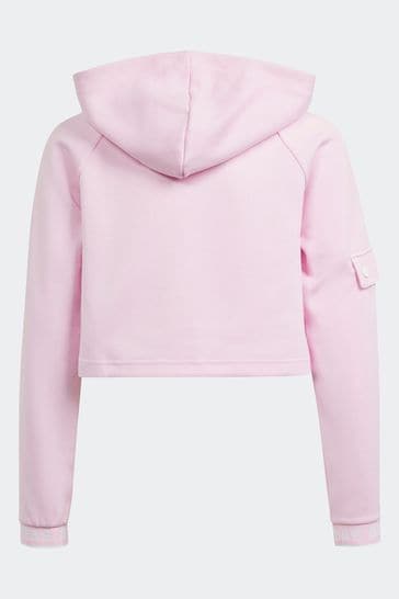Light pink top hoodie adidas
