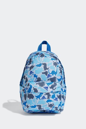 adidas Blue Printed Backpack
