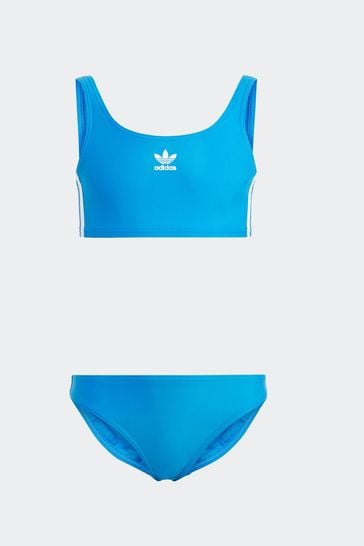 adidas Blue Performance Originals Adicolor Bikinis Set