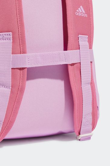 Adidas pink backpack top
