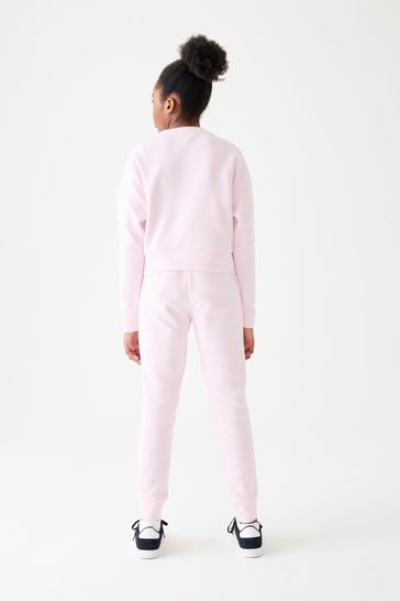 Ash pink discount adidas tracksuit