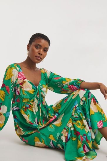 Jd williams green dress 2025