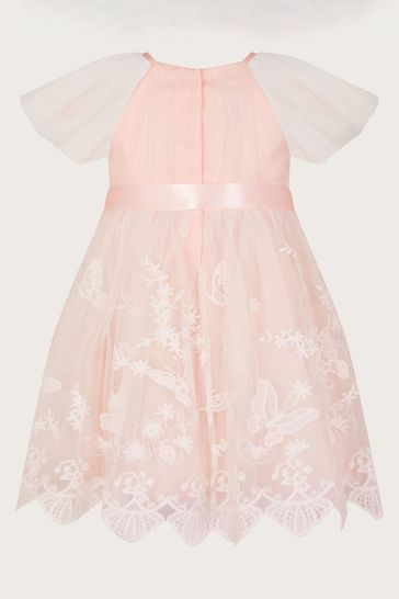 Baby girl pink best sale lace dress