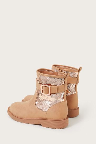 Flip sequin boots sale