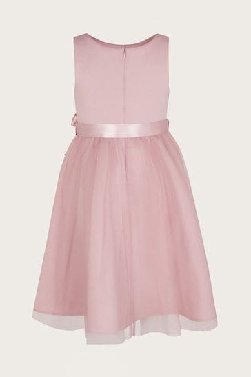 Buy Monsoon Pink Layla 3D Scuba Dress from Next Ireland