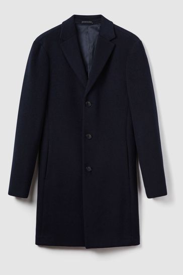 Reiss gable wool new arrivals epsom coat navy