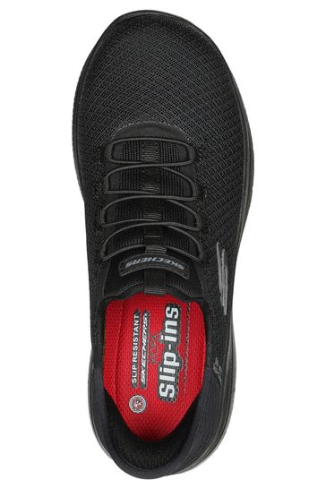 All black sale slip resistant nikes