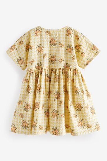 Next yellow gingham dress new arrivals