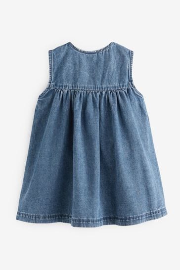 Next denim dress baby cheap