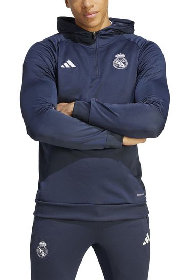 adidas Blue Real Madrid Training Hoodie