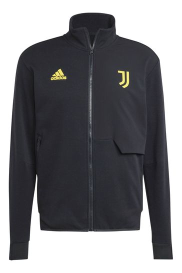 adidas Dark Black Juventus Anthem Jacket Kids