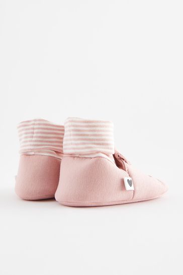 Chaussettes bébé « petit lapin » rose 0-3 mois