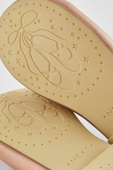 Buy Pink Standard Fit F Bow Mary Jane Occasion Shoes from Next
