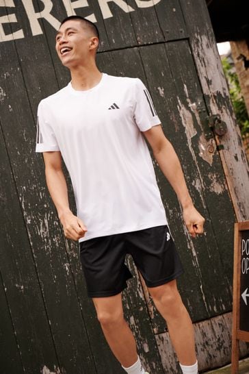 Adidas white tee shirt outlet