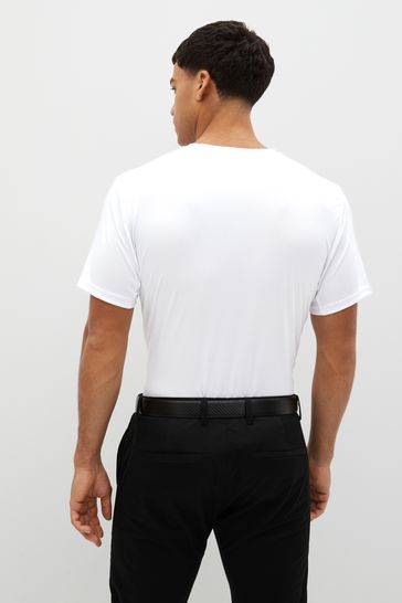 Calvin Klein Golf White Tech T Shirt 2 Pack