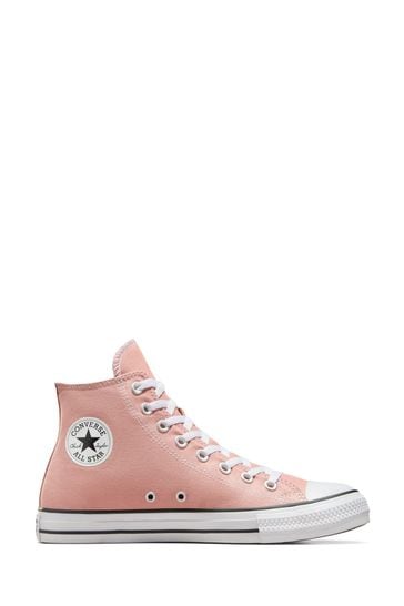 Light pink converse high tops womens sales