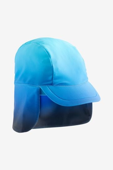 Blue Ombre Legionnaire Swim Hat (3mths-10yrs)