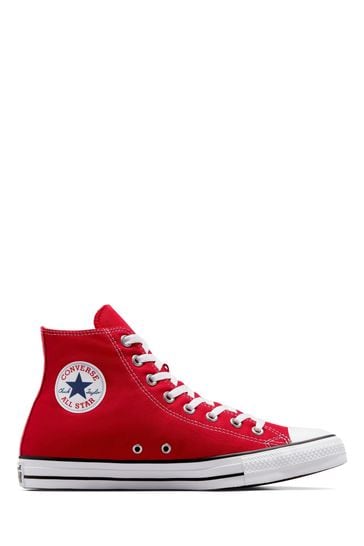 Converse Red Chuck All Star High Trainers