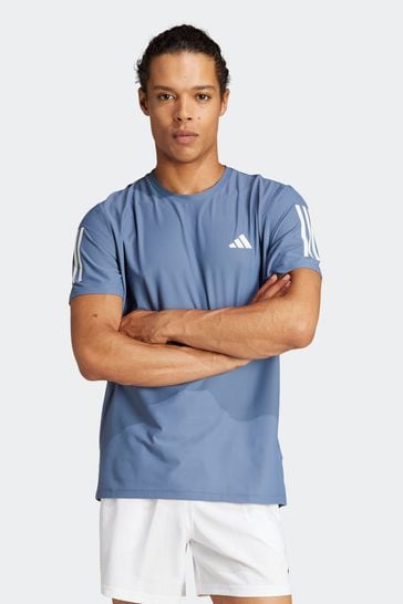 adidas Blue Performanceown The Run T-Shirt