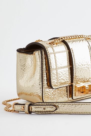 Buy Gold Chain Strap Mini Cross Body Bag from Next Singapore