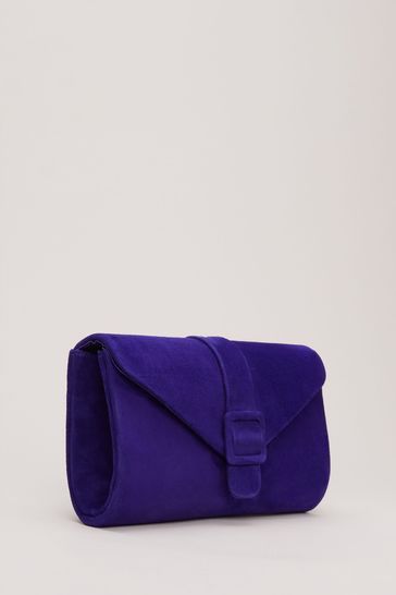 Navy clutch bag next online