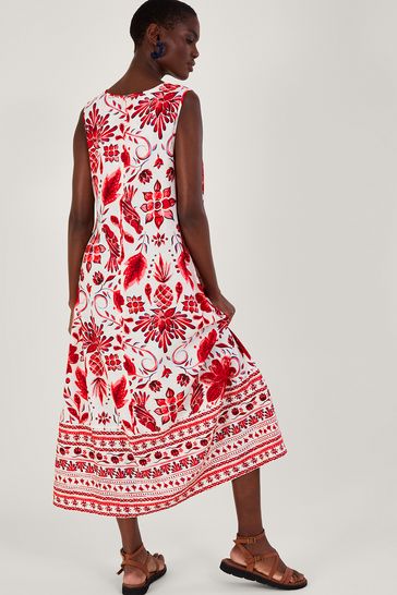 Monsoon shop linen dress