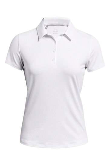 Under armour white polo shirt outlet