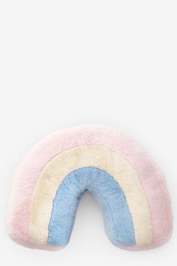Buy Multi Plush Rainbow Cushion from Next United Arab Emirates