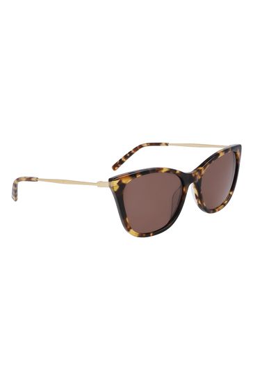 Dkny tortoise hot sale acetate aviators