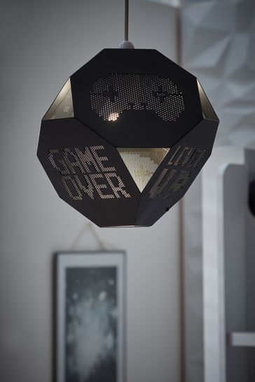 Black Pixel Gamer Easy Fit Lamp Shade
