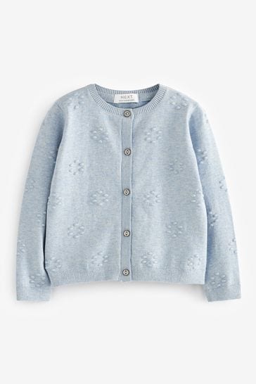 Light Blue Bobble Cardigan 3mths 10yrs