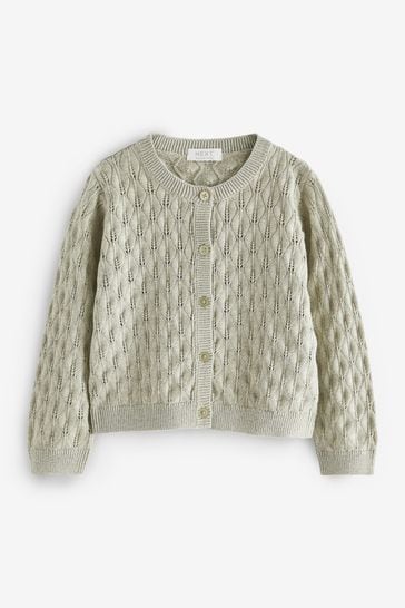 Pointelle discount cardigan next