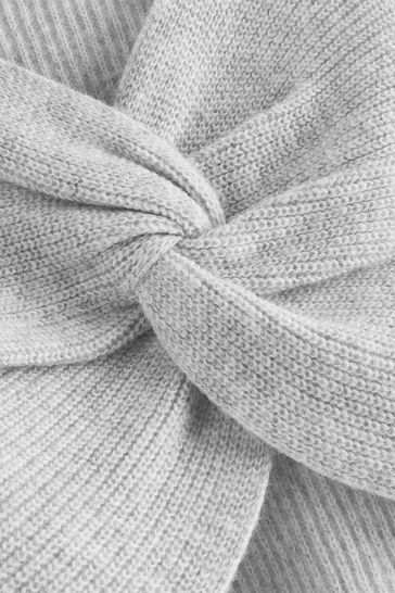White twist clearance front jumper