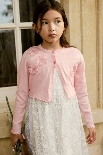 Blush shrug cardigan top