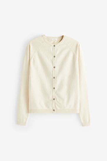 Cream button 2025 up cardigan