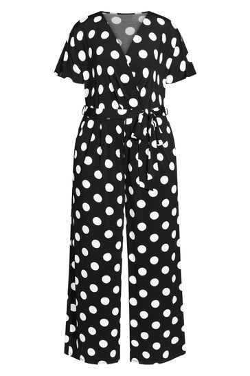 Evans black jumpsuit hot sale