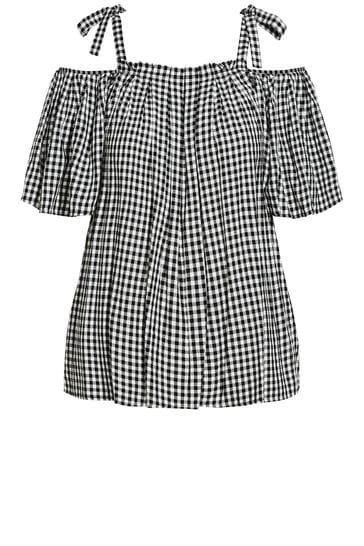 Evans cold hotsell shoulder tops