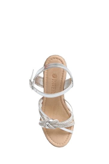 Next outlet silver wedges