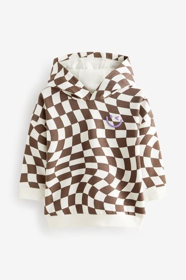 Checkered hotsell hoodie kids