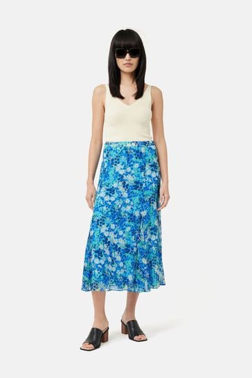Jigsaw store floral skirt