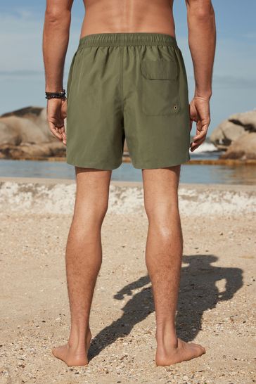 Khaki green swim shorts new arrivals