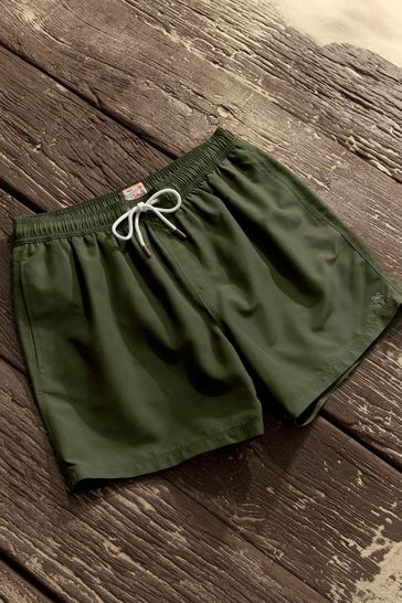 Khaki swim shorts store