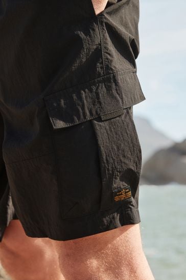 Mens cargo style swim trunks sale