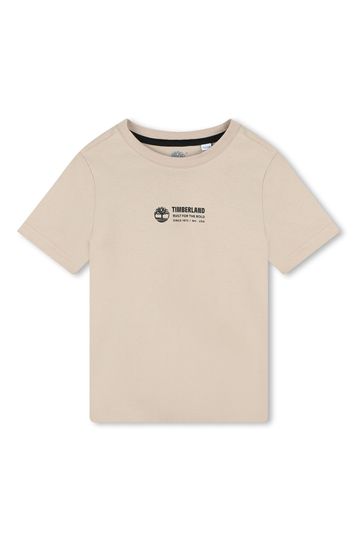 Timberland Natural Logo Short Sleeve T-Shirt